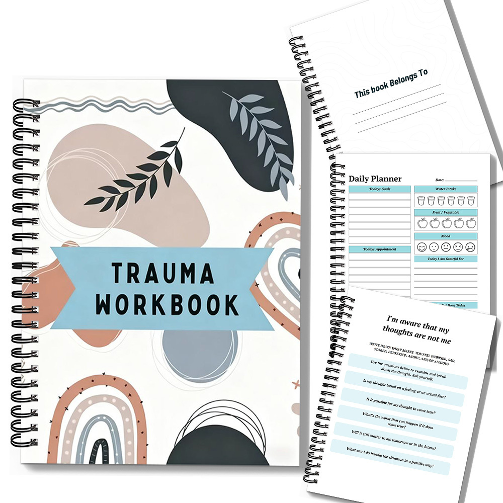 Health Wellness Journal - 1PC Quaderno di esercizi per la