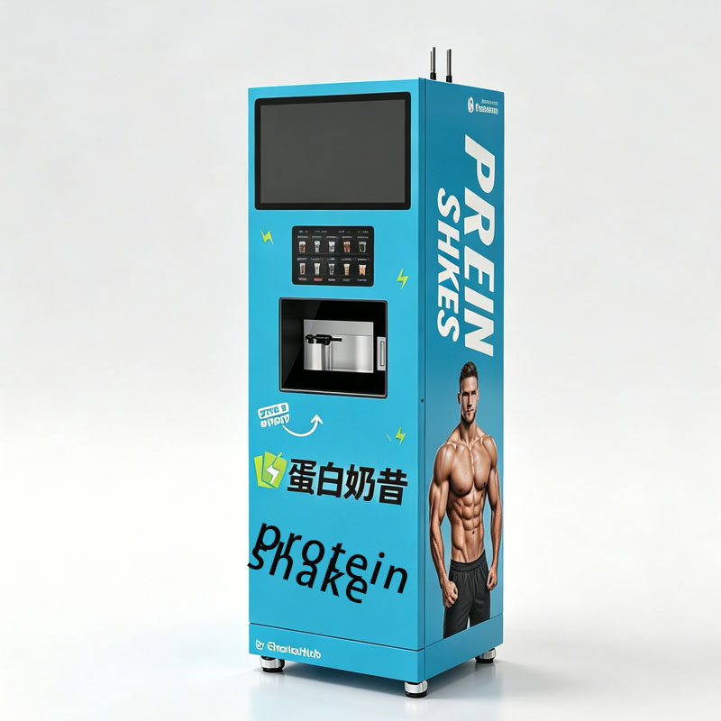 Health Wellness Gym - Distributore Automatico di Frullati Proteici, Sistema