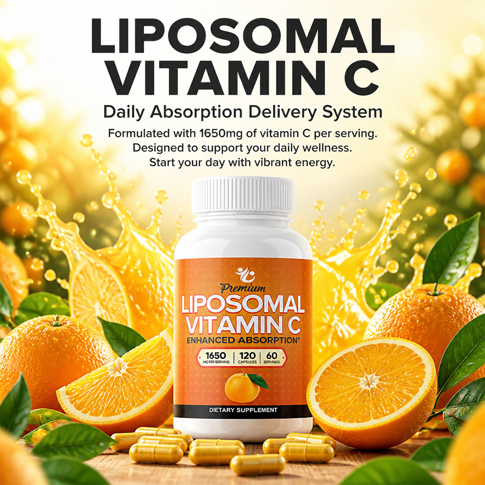 Capsule di Vitamina C Liposomi - Health Wellness Vitamins recensione e prezzo