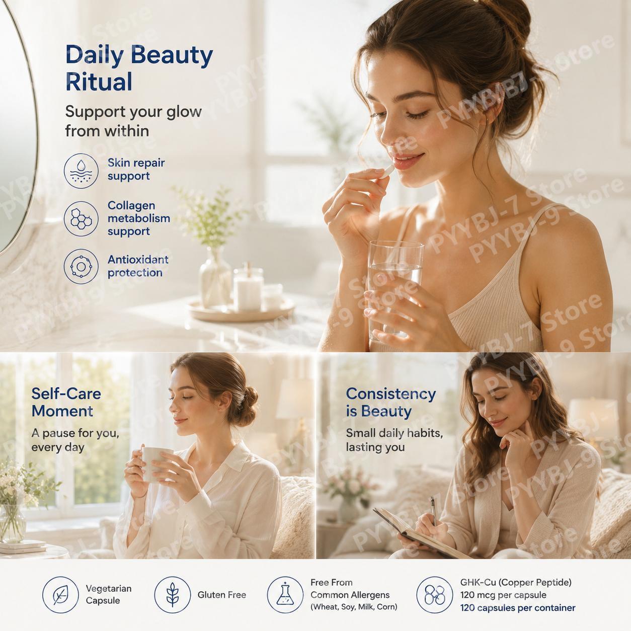 Capsule di Peptidi di Rame GHK - Health Wellness And recensione e prezzo