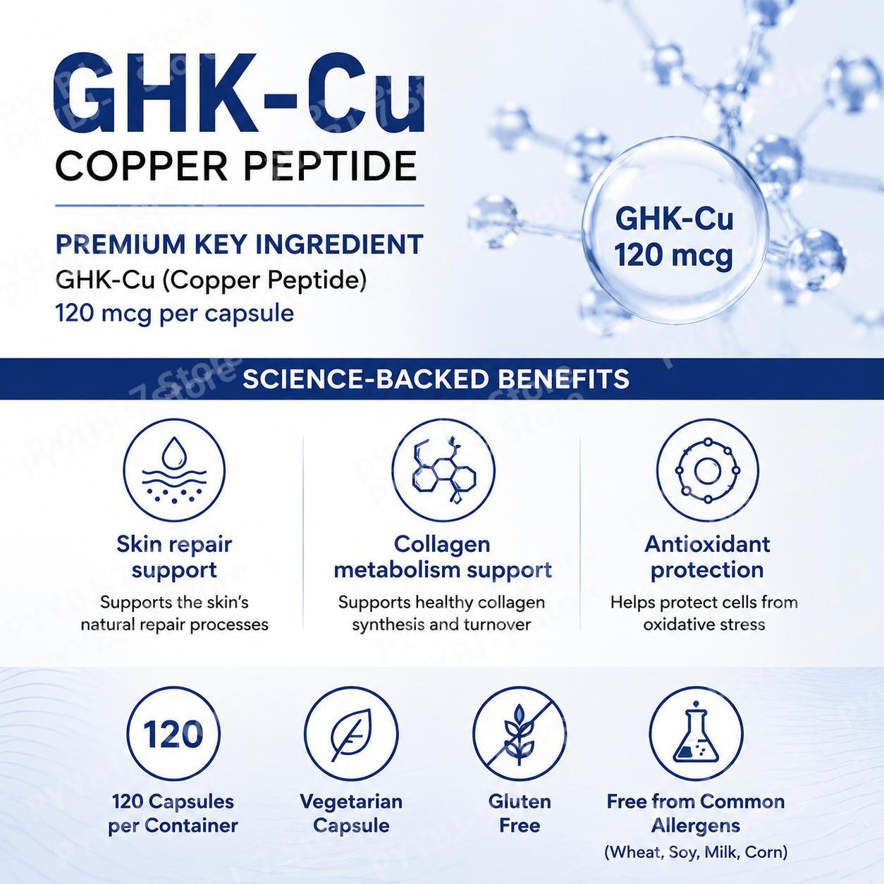 Capsule di Peptidi di Rame GHK - Health Wellness And recensione e prezzo