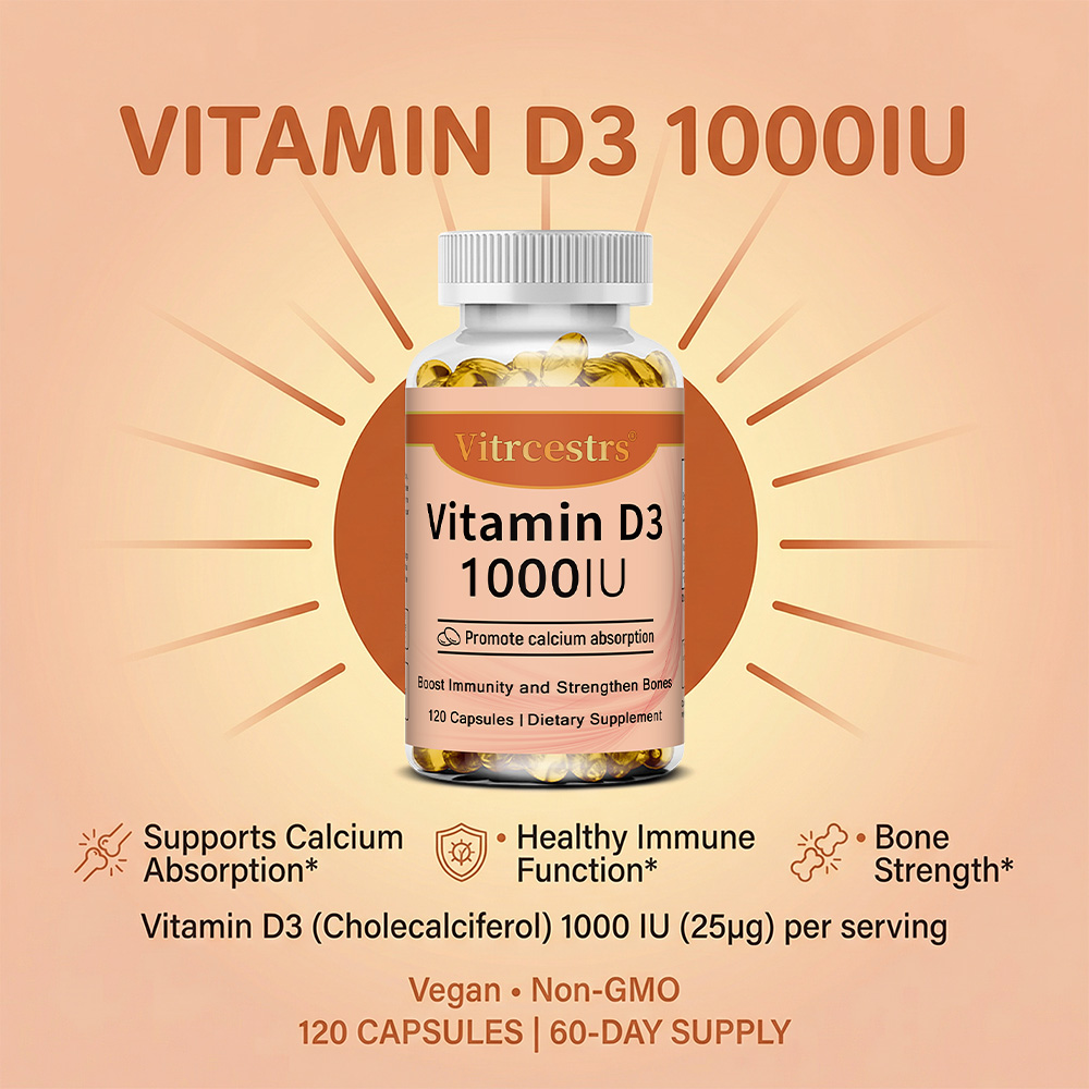 Capsule di vitamina D3 1000 UI - Health Wellness Vitamins recensione e prezzo
