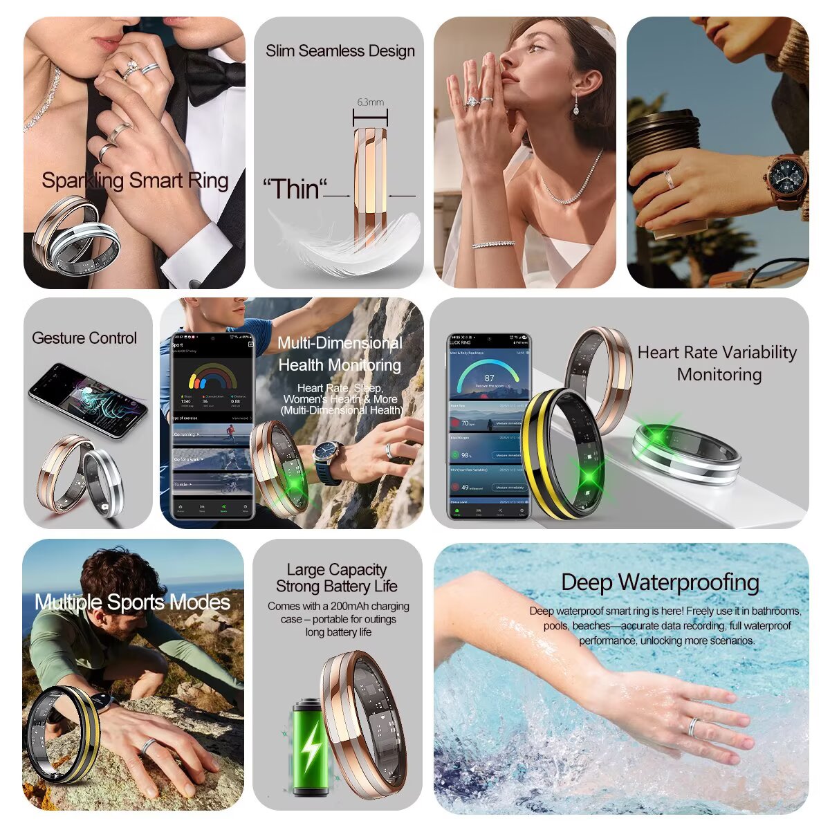Anello Smart 2026 per Uomo e D - Women'S Health & Wellness Center recensione e prezzo