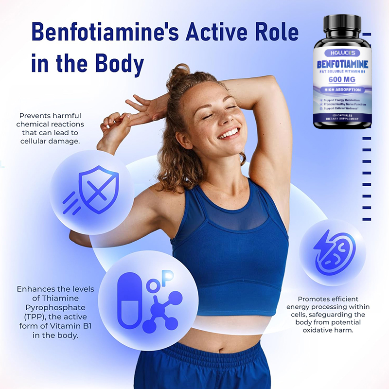 Capsule di Benfotiamina, con V - Health Wellness And recensione e prezzo