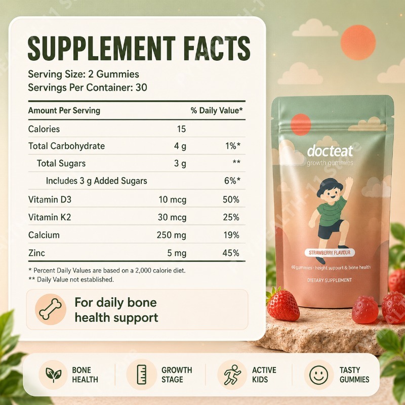 Gommose di Calcio per Bambini  - Health Wellness Vitamins recensione e prezzo