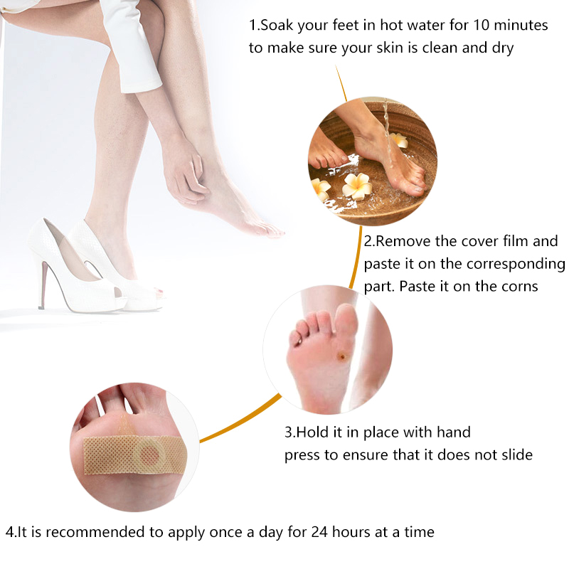 6PCS Cura Del Piede Adesivo Pa - Detox Foot Patch recensione e prezzo